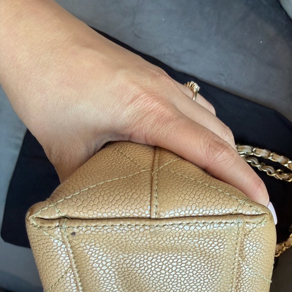 Rare Iridescent CHANEL Kelly Shopper Bag - Picture 14 of 17